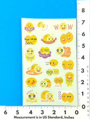 Lemon Scented Scratch & Sniff Sticker Sheet