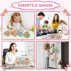 10 Sets 3D Scene Stickers DIY Decorative Stickers Cute Isometric Sticker Kawaii