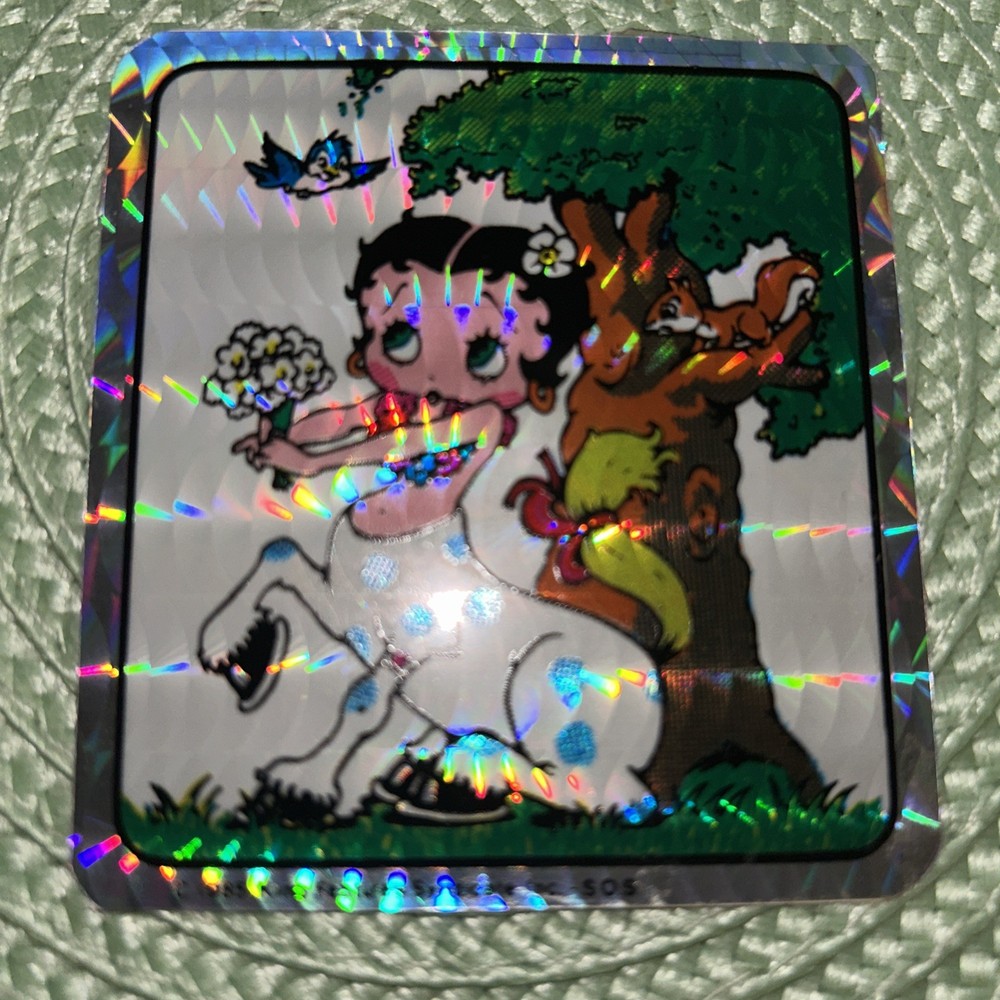 Betty Boop Sticker Fantasy 80’s Vintage