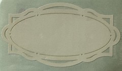 DECO OVAL LABEL Paper Whispers Stickers(1pc) Mrs.Grossman’s•Journal•Card Making•