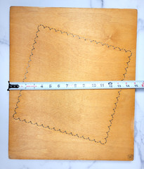 AccuCut Cutting Dies – SQ631G – SQ-Mini-Scallop – Giant Crease Die