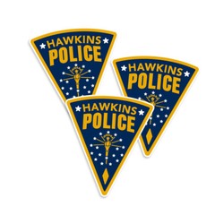 Hawkins Police Sticker