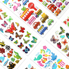 3D Stickers for Kids & Toddlers 500+ Puffy Stickers Variety Pack for Scrapbookin