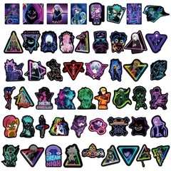50PCS NEON STICKERS