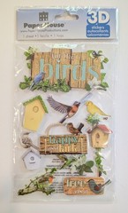 Bird Themed For The Birds Happy As A Lark Scrapbooking Stickers By Paper House