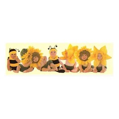 Michel & Company Retro Sticker (Baby, Flower & Bee)
