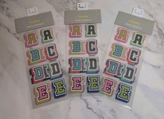 Heyday Glow In The Dark Alphabet Stickers 3 Set Of 40 Count