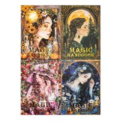 20 Pages Magic Witch Forest PET Stickers Book Journals Album Decorative Collage
