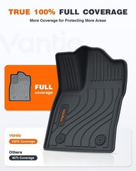 Floor Mats for Toyota Tundra 2022-2025 2026 CrewMax Cab(3rd Gen), Anti-Slip C…