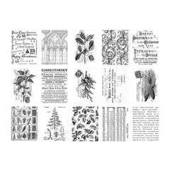 Tim Holtz Idea-Ology – Christmas 2024 Collage Paper, TH94409