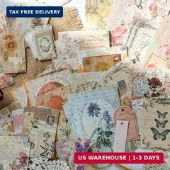 460 Sheets Vintage Scrapbook Papers Journaling Scrapbooking Supplies Kit junk jo