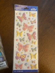 Lot Of 4 New Pkgs Dimensional Puffy Stickers Hallmark Sticko Bastin Disney