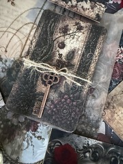 Dark Gothic Romance Junk Journal Kit Vintage Ephemera Victorian Scrapbook 77 Pcs