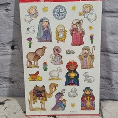 American Greetings Stickety-Doo-Da Christmas Nativity Scrapbooking Stickers Lot