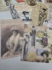 Scrapbook Romantic Vogue Fashion Style Craft Accessories Mixed Lot