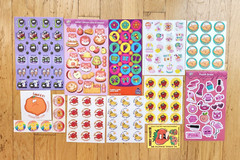 ALL FRUIT 170 SNIFF Stickers BLACKBERRY Cherry BANANA Apple STRAWBERRY Cantalope