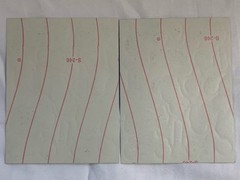 2 Sheets VINTAGE FOIL Motorcycle Trail Bike Stickers