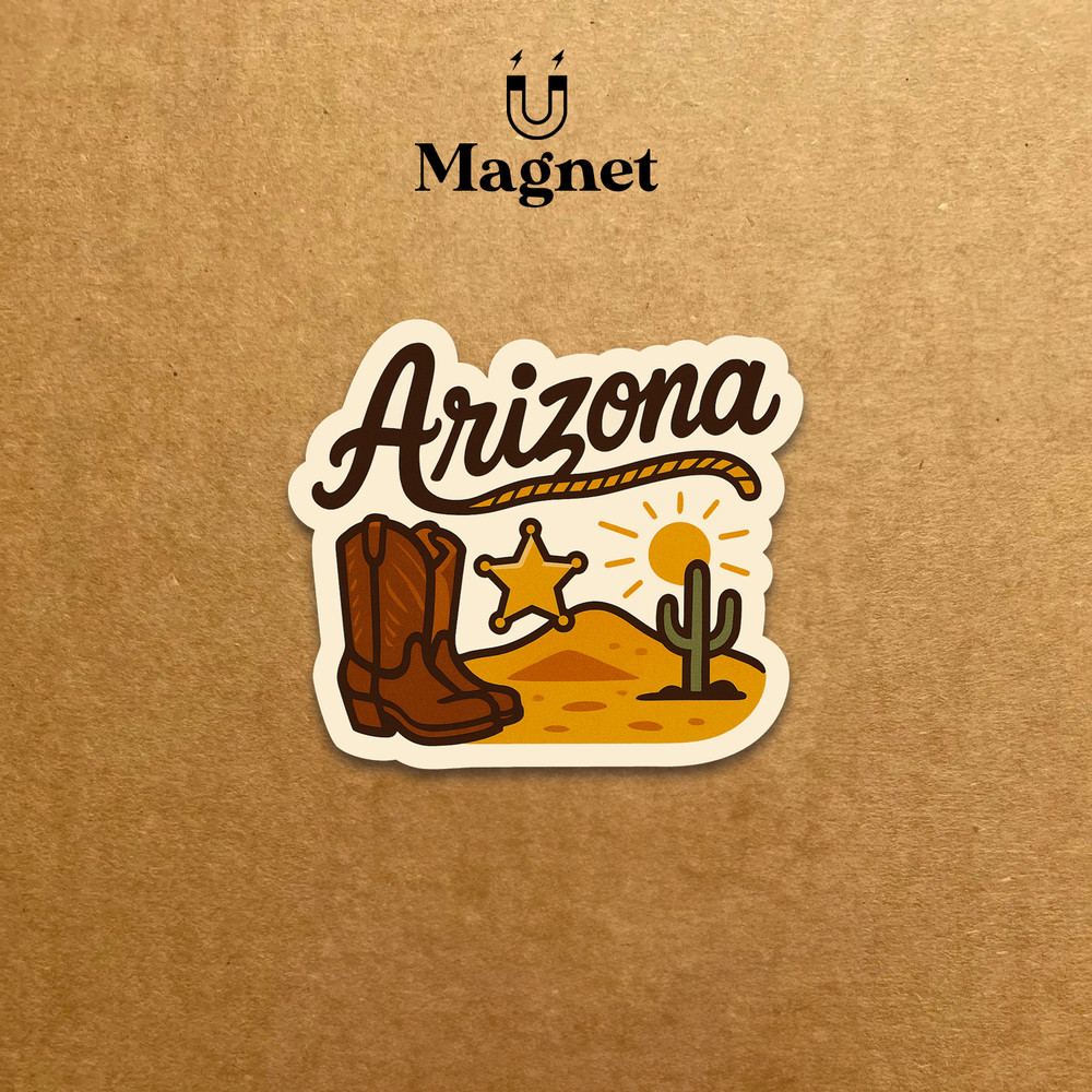 Arizona Magnet | Travel Magnet | Fridge Magnet (ARI01)