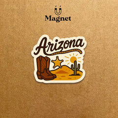 Arizona Magnet | Travel Magnet | Fridge Magnet (ARI01)