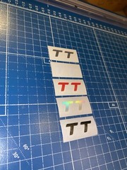 Mk2 Audi TT Fuel Cap Inlay Decal/Sticker For Fuel Door TTS TTRS