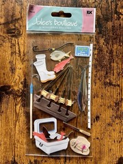 Jolee’s Boutique Deep Sea Fishing Scrapbook Sticker Set