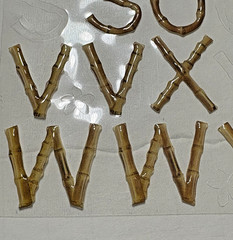 Vintage Scrapbook Alphabet LOT – 13 Sets of Random Theme Shaped Letters/Numbers