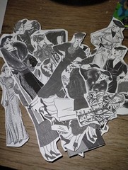 10 Pcs Random Thirties Women Junk Journal Scrapbook Embellishments Ephemera USA