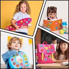 600PCS Scratch and Sniff Reward Stickers for Kids, Scented Classroom Stickers