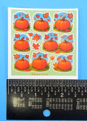 Pumpkins & Fall Leaves Mini Sticker Sheet