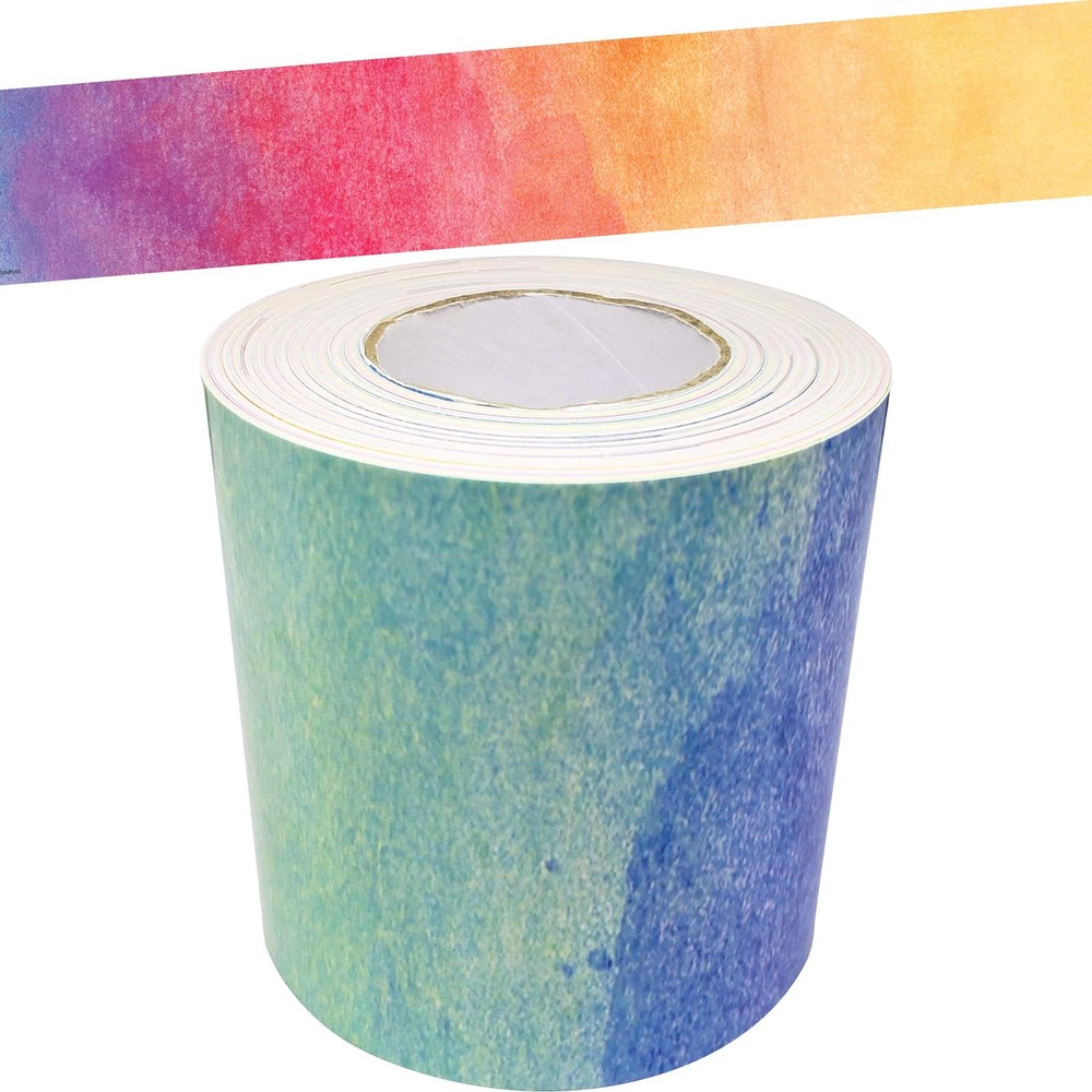 Teacher Created Resources Watercolor 1 Count (Pack of 1), Green/Blue/Red