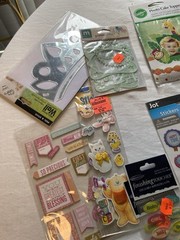 1 Lb 10oz Stickers Lot Of Stencils, Party Props, Stickers Stickers Stickers