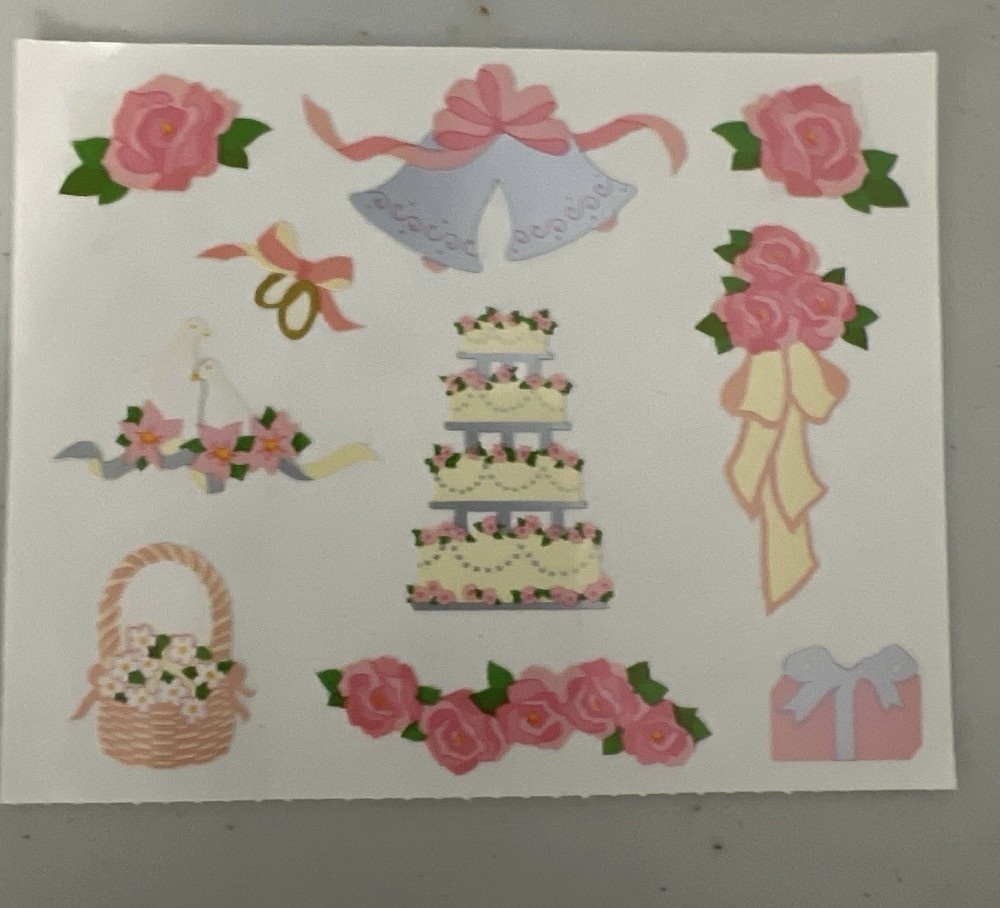 Mrs. Grossman’s Large Stickers Wedding Cake 1/2 Sheet
