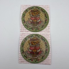 Vintage Lucy Rigg Bear Stickers 1984 Two Stickers As Shown