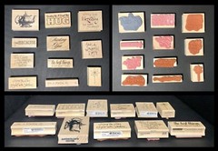 Lot of Scrapbooking And Craft Supplies. Paper Flowers, Stamps, Ephemera & More