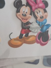 Vintage EK Success Disney Mickey Mouse Scrapbook Sticker Theme Pack Lot of 7