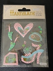 Handmade 3d Girly Fashion Stickers NIP NEW