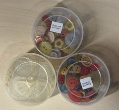 Stampin’Up! Retired Buttons Lot Of 3 / 84 Pieces Total NEW