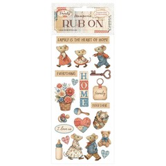 Stamperia Rub-Ons- Family Home, DFLRB217