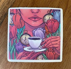 COFFEE Stickers, 20pcs, cafe, coffee lovers beverage, decals, FREE Shipping*