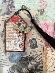150+ Romantic Botanical Ephemera Bundle Junk Journal Kit Tags Vellum