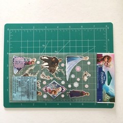 Lot 10 packs EK Success Disney Frozen Flat Stickers Olaf Elsa Anna