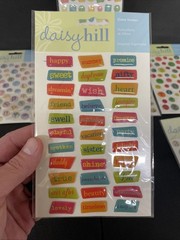 Daisy Hill Alphabet Dome Stickers Lot Of 13 Packages NEW