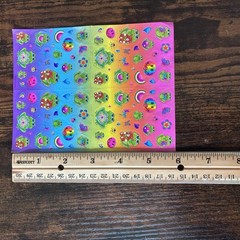 Lisa Frank Frog Complete Sticker Sheet S394 Rare Collectibles