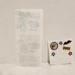 PEANUTS Thanksgiving & HALLOWEEN Mixed Stickers Sheets Lot, Holiday Snoopy
