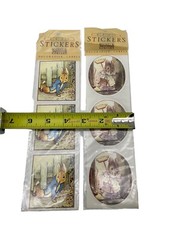 Vintage Michel Company Sticker Sheet Beatrix Potter Peter Rabbit Two Bad Mice