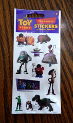 TOY STORY Removable Stickers Disney Pixar Mello Smello Prismatic 1995 Vtg Lot/3