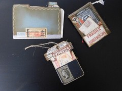 Junk Journal Add On OOAK File Envelope Note Pad Ephemera Tags Choice Of Set