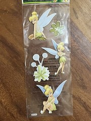 EK Success Disney Fairies Tinker Bell 5 Pcs Dimensional Stickers