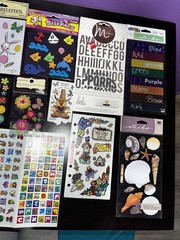 Vintage Scrapbook Stickers Sandylion Recollections Sticko Suzy Zoo Lot Of 16 NEW