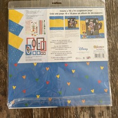 VTG Mickey Mouse Disney Theme Pack Scrapbook Set Stickers New